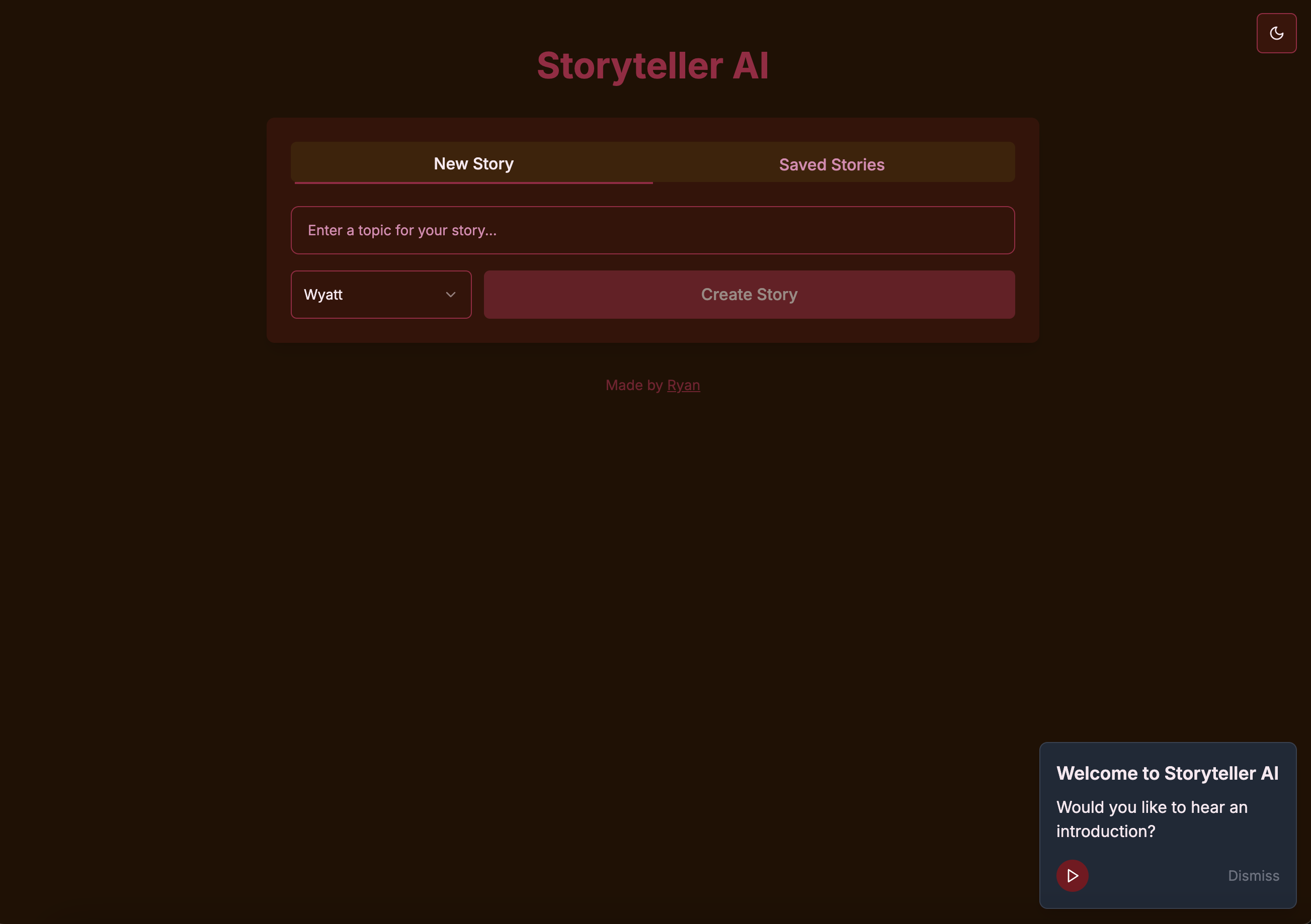 Storyteller AI screenshot 1